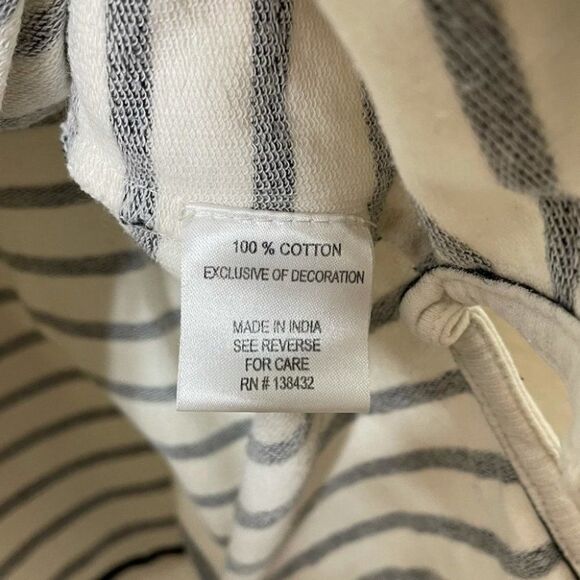 ModCloth Striped Mermaid Embroidered Hoodie size XS - Picture 12 of 13